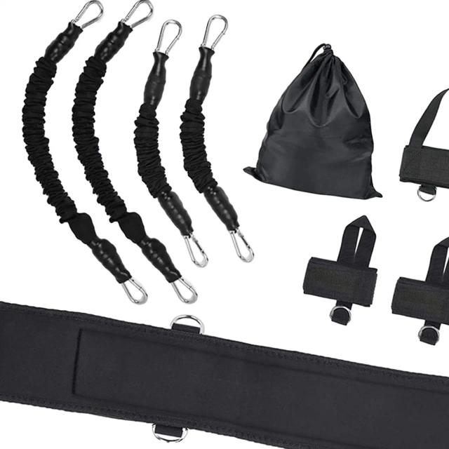 Boxe com Bandas de Resistência para Treinamento em Casa: Melhore Poder Explosivo, Velocidade e Agilidade no Basquetebol com 140lbs de Resistência