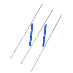 Ferramentas de tricô de aço, dispositivo de garfo, acessórios de agulha de malha de flor, ferramenta de ponto de crochê, ferramenta de artesanato manual diy, 3 tamanhos - Image 3