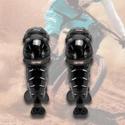Confortável Baseball Catchers Leg Guards para adultos, Shin Guards - Image 2