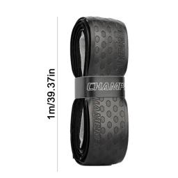 Fita antiderrapante do aperto do bastão para o punho da raquete do basebol, Sweatband Precut, sensação seca, aperto do tênis, 1m - Image 6