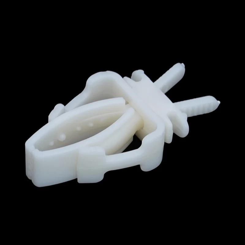 Clipes de frutas e vegetais de aço inoxidável, Pet Plastic Clips, Alimentador de animais pequenos papagaio, Ferramenta de alimentação - Image 1