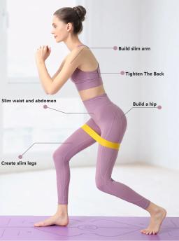 Ginásio com faixas elásticas equipamento de treinamento de fitness yoga resistência banda exercício busca musculação pilates esporte em casa esportes - Image 5