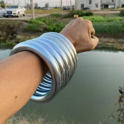 Pulseira de aço kung fu com peso manual, contrapeso ajustável para artes marciais, treinamento de pulso, tai chi, construtor de força unissex - Image 2