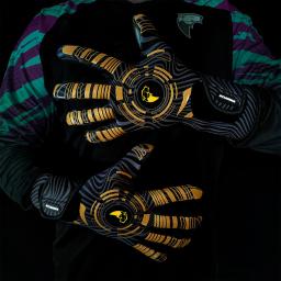 Luvas de goleiro de futebol profissional crianças adultos engrossado proteção de látex antiderrapante goleiro de futebol luvas de futebol - Image 2