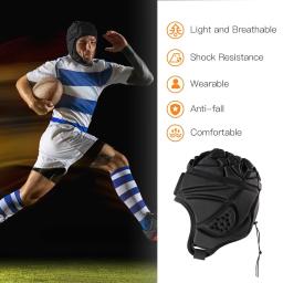 Anti-crash e Antifall cabeça proteção capacete, chapéu respirável, futebol e futebol goleiro chapelaria, rugby e esqui equitação - Image 6