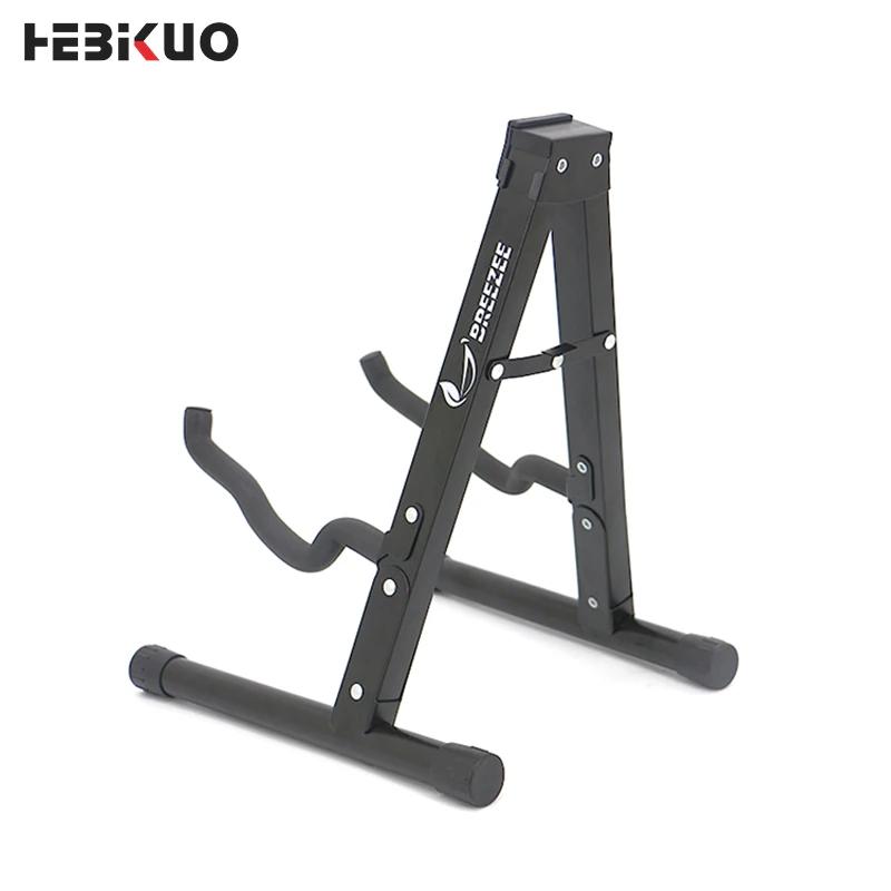 Hebikuo-Suporte portátil e dobrável para guitarra elétrica j-40e, cor preta, para instrumentos acústicos, musicais, exibição universal - Image 1