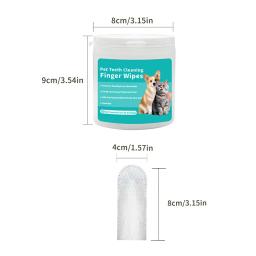 Toalhetes de limpeza descartáveis para animais de estimação, Toalhetes de limpeza para cães, Toalhetes para gatos, Orelha e Olho, Produtos de Higiene - Image 6