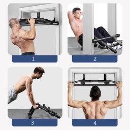 Parede e porta Pull Up Bar, Equipamento de ginástica para treinamento de braço, Montado na parede, Antiderrapante, Treino de ginástica em casa, Chin Up Sport Device - Image 5