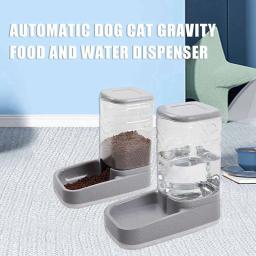 3.8L Comida E Água Dispenser Kit Para Alimentação Automática Do Cão E Outros Animais De Estimação Adequado Para A Maioria Pet Gravity Dispensers - Image 3