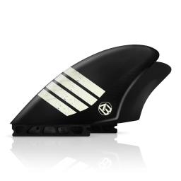 Twin Keel Fins para prancha de surf, Nylon plástico Fins, Dual Tab, único Tab Tamanhos, Surfboard Funboard, 2 Fins - Image 5
