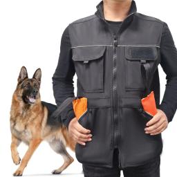 Colete anti-risco, Equipamento de treinamento do cão, Trabalhando suprimentos - Image 1