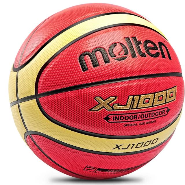 Basquete Profissional XJ1000 Tamanho 6 e 7 para Treinamento Interno e Externo em Couro PU Resistente ao Desgaste