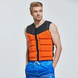 Casaco salva-vidas de neoprene para adultos, colete salva-vidas para água, esqui, wakeboard, natação, pesca, canoagem, caiaque - Image 1