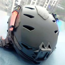 Luz noturna portátil impermeável para capacete de sobrevivência selvagem, capacete de ciclismo - Image 5