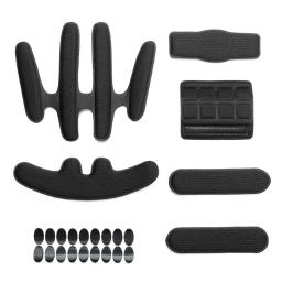 Substituição espuma capacete almofadas set, secagem rápida, modificação capacete, motocicleta universal, almofada de proteção de bicicleta, ao ar livre, 24pcs - Image 5