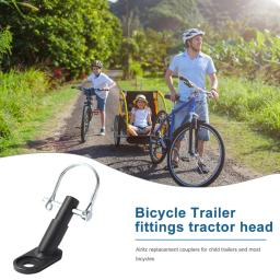 Bicicleta Trailer engate engate para crianças, portátil, cabeça de tração, toalha, acessórios de ciclismo, 1-5pcs - Image 3