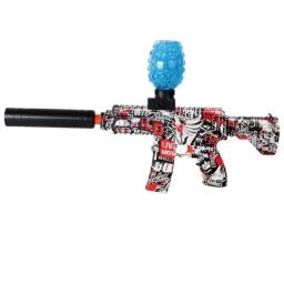 Pistola de brinquedo de Airsoft elétrico Bala de água contínua automática Splatter Weapon Jogo ao ar livre CS Toy Guns Presente de Natal - Image 4