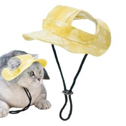 Boné de beisebol com protetor solar para animais de estimação, proteção solar, macio e confortável, cão pequeno, caminhada ao ar livre, cachorro - Image 1