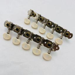 Cabeças de máquina para guitarra, 10 cordas, Bajo Quinto e Charango Cordas, botões cromados coloridos e brancos - Image 3