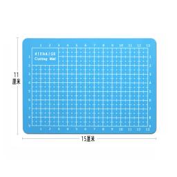 4 colorxiehaige 15 * 11double-sided pvc a6 esteira de corte de auto multiuso que cura esteiras de corte para a esteira de papel durável para o corte - Image 6