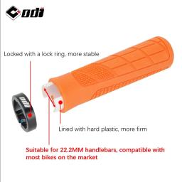 Punhos bloqueáveis ODI anti-derrapante para Mountain Bike, guidão Cuffs Cover, punhos, ciclismo Parte Acessórios, MTB, 1 par - Image 5