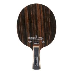 Bing Pong Bat Raquete De Tênis De Mesa, Base De Lâmina De Bat, alta Qualidade Ebony Raquete De Tênis De Mesa, Paddle Bottom Plate, 7-Ply - Image 3