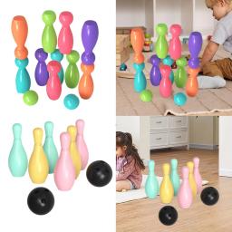Conjunto de boliche infantil para família, jogo de boliche para lembrancinhas de festa no gramado, jardim - Image 3