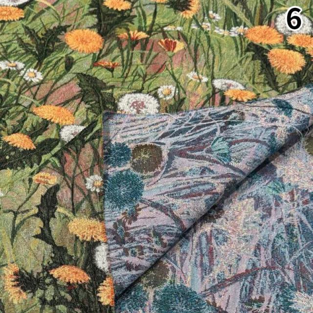 Tecido Jacquard Chenille Vintage Rústico 148cm x 100cm
