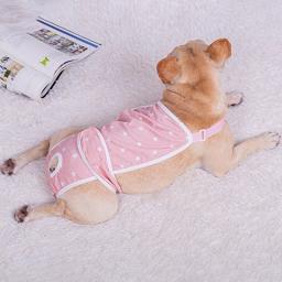 Lavável cão fralda shorts sanitários, suspensórios ajustáveis, pet calças fisiológicas, roupas para cães, cuecas cuecas - Image 2