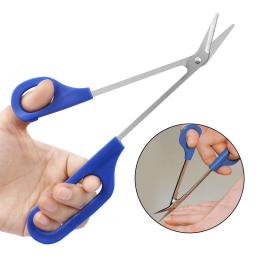 Punho longo pé tesoura de unhas conjunto manicure arquivo de pele morta tesoura boca curvada tesoura beleza pet prego tesoura - Image 1