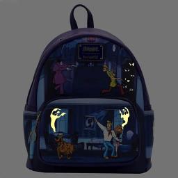 Mochilas Anime de Couro PU para Mulheres, Loungefly, Scooby, Harajuku, Impressão, Cosplay, Mini Mochila, Bolsas de Moda, Presentes - Image 5