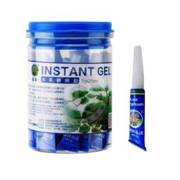 Plantas aquário Plantas paisagismo com cola Suprimentos para tanques peixes com cola instantânea grama F1FB - Image 1
