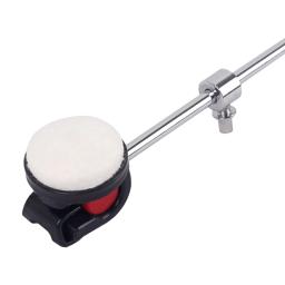 F1FD Batedor bumbo feltro, baquetas bumbo suportam impacto, malho bumbo feltro - Image 3
