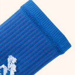 Meias antiderrapantes da tripulação atlética para homens, meias atléticas, antiderrapantes, almofada grossa, branco, preto, azul, laranja, qualidade super - Image 4
