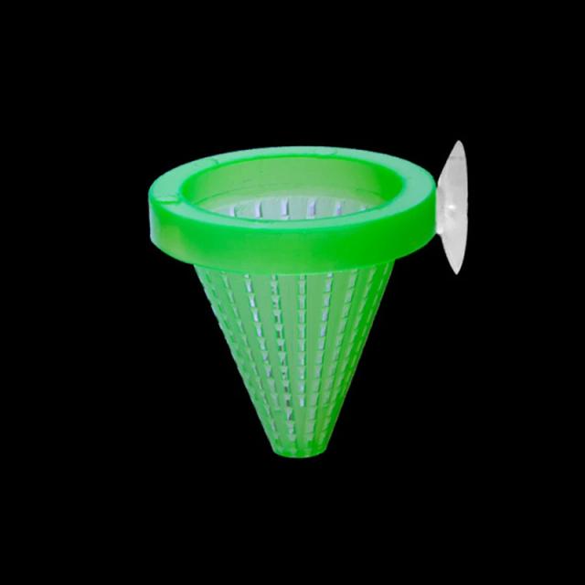 Alimentador de Aquário com Otário: Mantendo Peixes e Camarões Saudáveis com Vermes Vermelhos ao Vivo e Cone Cup