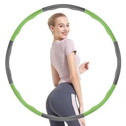 Aros de esportes removíveis para mulheres, Fitness Circle, Rainbow Ball, Exercício de massagem, Gym Workout, Fitness Equipment, 6 seções - Image 2