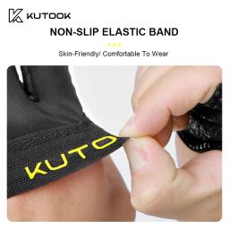 KUTOOK-Luvas Esportivas de Fitness para Treinamento, Halterofilismo, Treino, Luvas Parciais Duráveis com Almofada para Exercício, Acessórios de Ginástica - Image 3