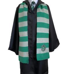Cachecol vermelho da Academia Mágica para adultos e crianças, festa temática de férias, acessórios, cachecol quente, unissex, cosplay - Image 4