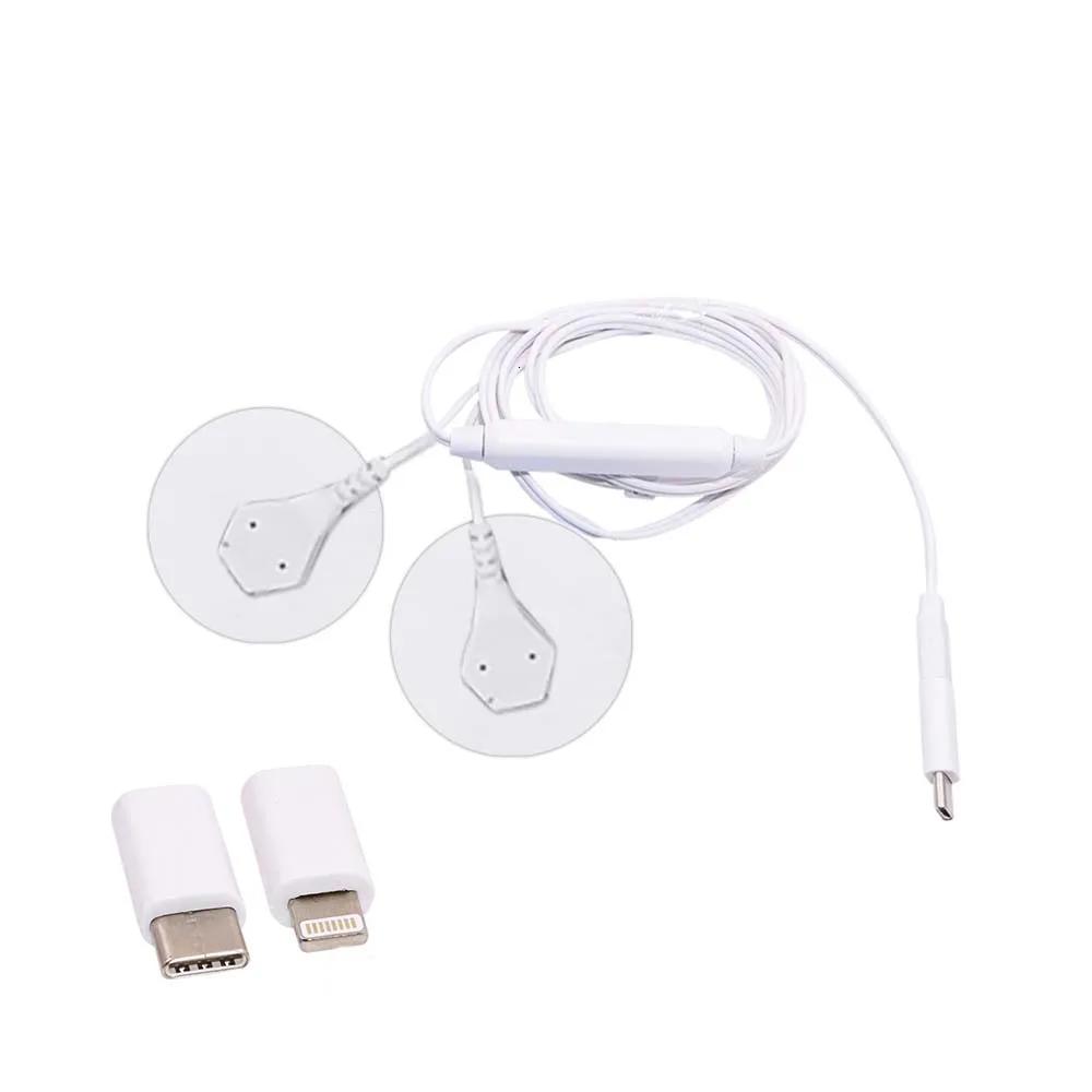 Massageador Do Telefone Móvel Portátil, TENS Terapia, Estimulador Muscular Corporal, Máquina De Terapia Digital EMS, 6 Modos - Image 1