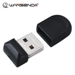 Wansenda super mini usb flash drive à prova dwaterproof água pendrive 64gb 32gb 16gb 8gb 4gb capacidade real usb 2.0 memória vara thumbdrive - Image 1