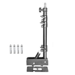 Wall Mounted Flexible Boom Braço Stand, extensível Strobe, Iluminação Gears Holder, Home Studio, SPA, Salão de Beleza, Massagem Lâmpada, 110 centímetros - Image 6