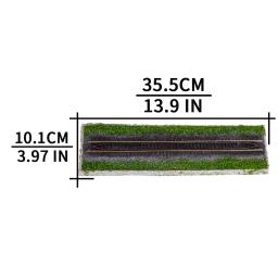 Ho escala 1:87 acessórios de trilho de trem ferroviário brinquedos de metal modelo diy para diorama sem trem1pc - Image 3