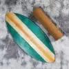 Balance Board com Rolo De Cortiça, Cintura Madeira Desportiva, Prancha De Surf Maple Land - Image 5