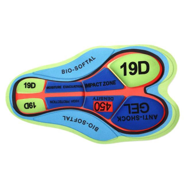 Shorts de Ciclismo Unissex com Almofada 3D em Gel Respirável para Bicicleta e MTB