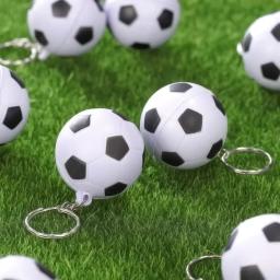 Criativo Mini chaveiro para mochila, pingente, futebol, basquete, voleibol, tênis, rugby, pingente, acessórios de carro, presente, 4cm - Image 2