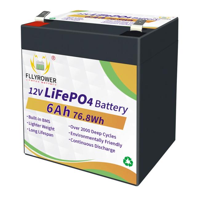 Bateria de lítio LiFePO4 de 12.8V e 6Ah para patinete elétrico - Disponível na Alemanha
