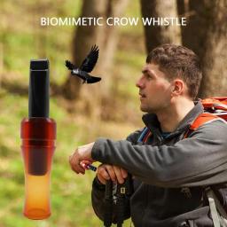 Bird Call Whistle para a caça chama, sons realistas, Brown Crow atraindo, autêntico - Image 2