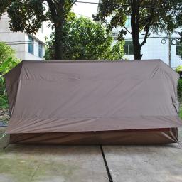 Ultraleve impermeável Outdoor Trekking Pole Tent, sem POLE Mochila Tent, Caminhadas, 3-Pessoa, Tendas leves - Image 4