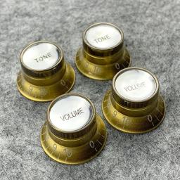 Botões de 2 tons para guitarra, acessórios para guitarra, instrumentos musicais, peças de guitarra, taiwan lp st - Image 1