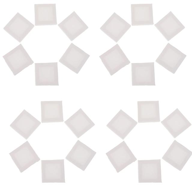 Conjunto de 24 Mini Canvas Frames Versáteis para Pintura e Projetos DIY, Ideal para Crianças e Artistas